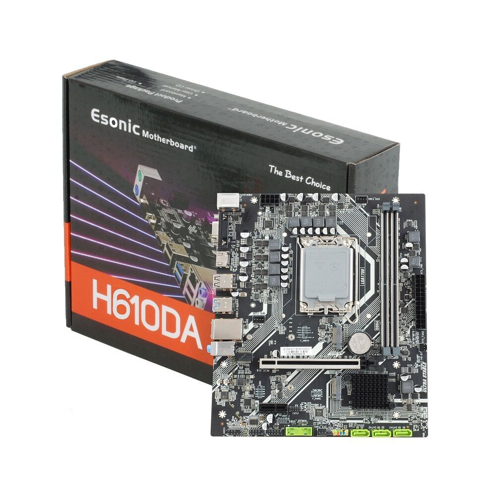 ESONIC Motherboard H610 DA1 Micro ATX ESONIC Motherboard H610 DA1 Micro ATX